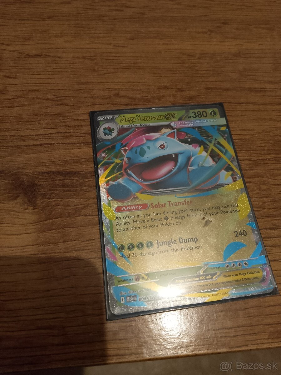Mega evolution Venusaur a Manectric pokémon