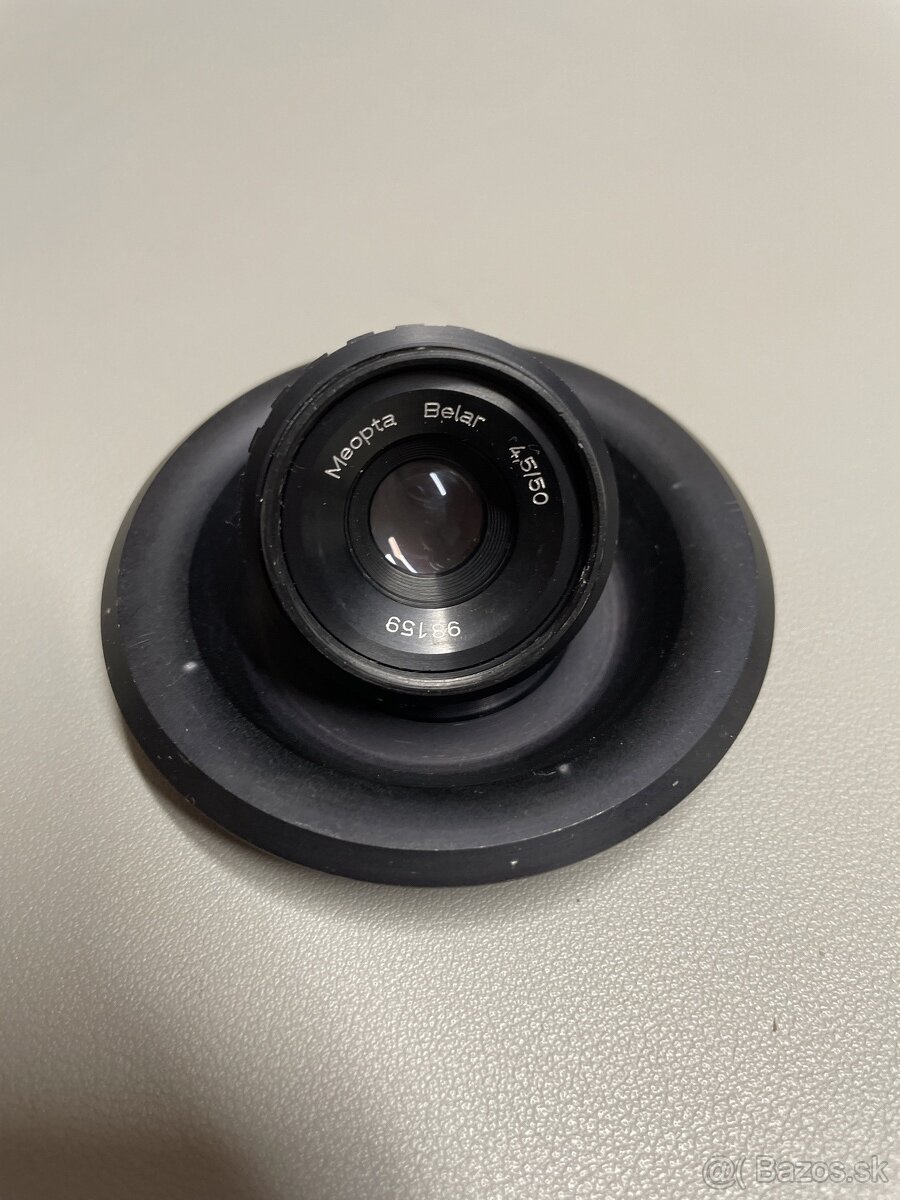 Meopta Belar 50mm f/4.5 – objektív na zväčšovanie (24×36 mm)