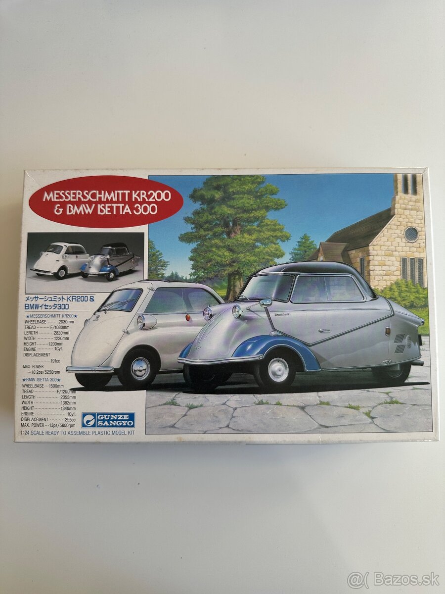 Gunze sangyo Messerschmitt KR200, BMW Isetta 300