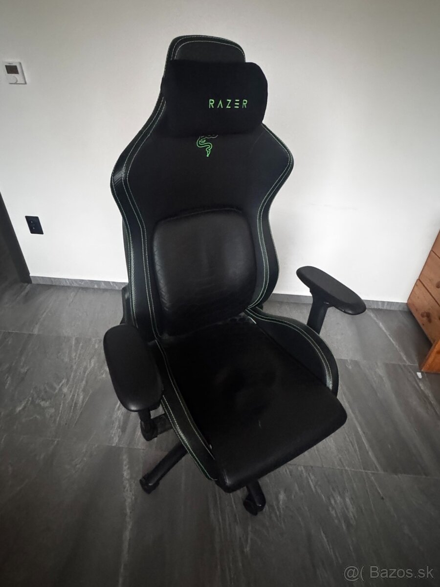 Razer Iskur - Green /  herná stolička