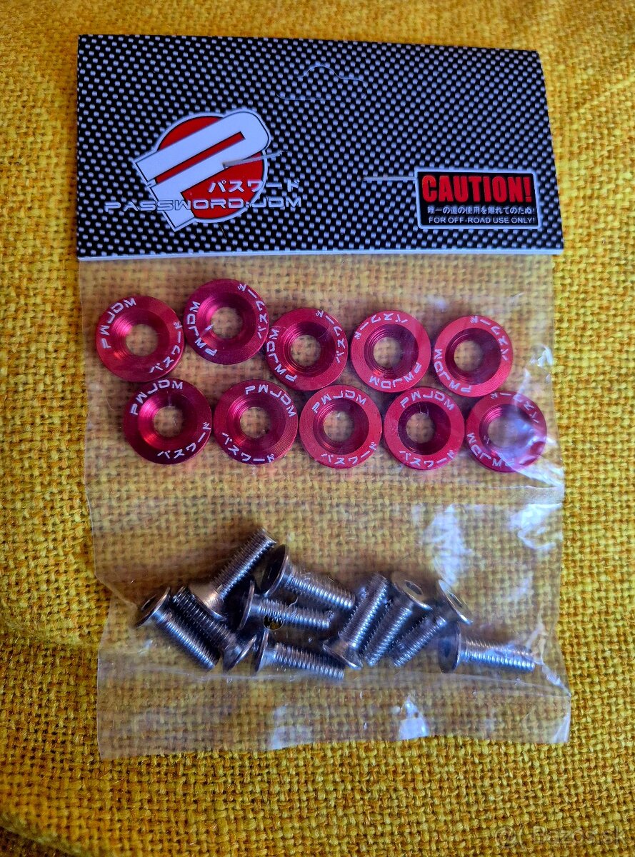 Dekoracne tuning podlozky + sroby (inbus) Kukirin Kugoo