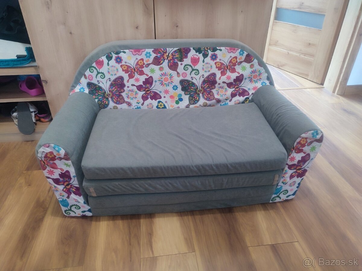 Rozkladací gaučík - sedačka