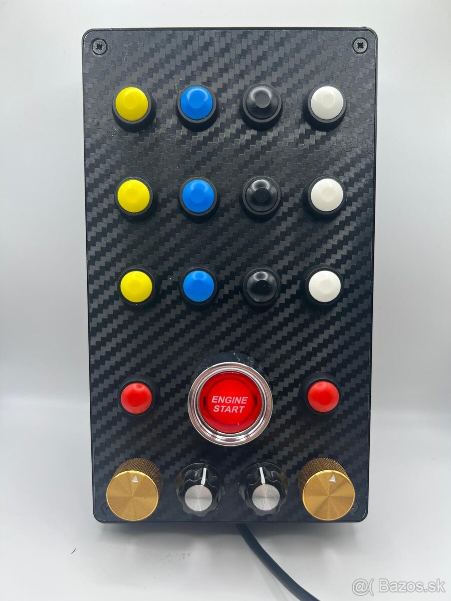 Buttonbox pre simulátor, simracing
