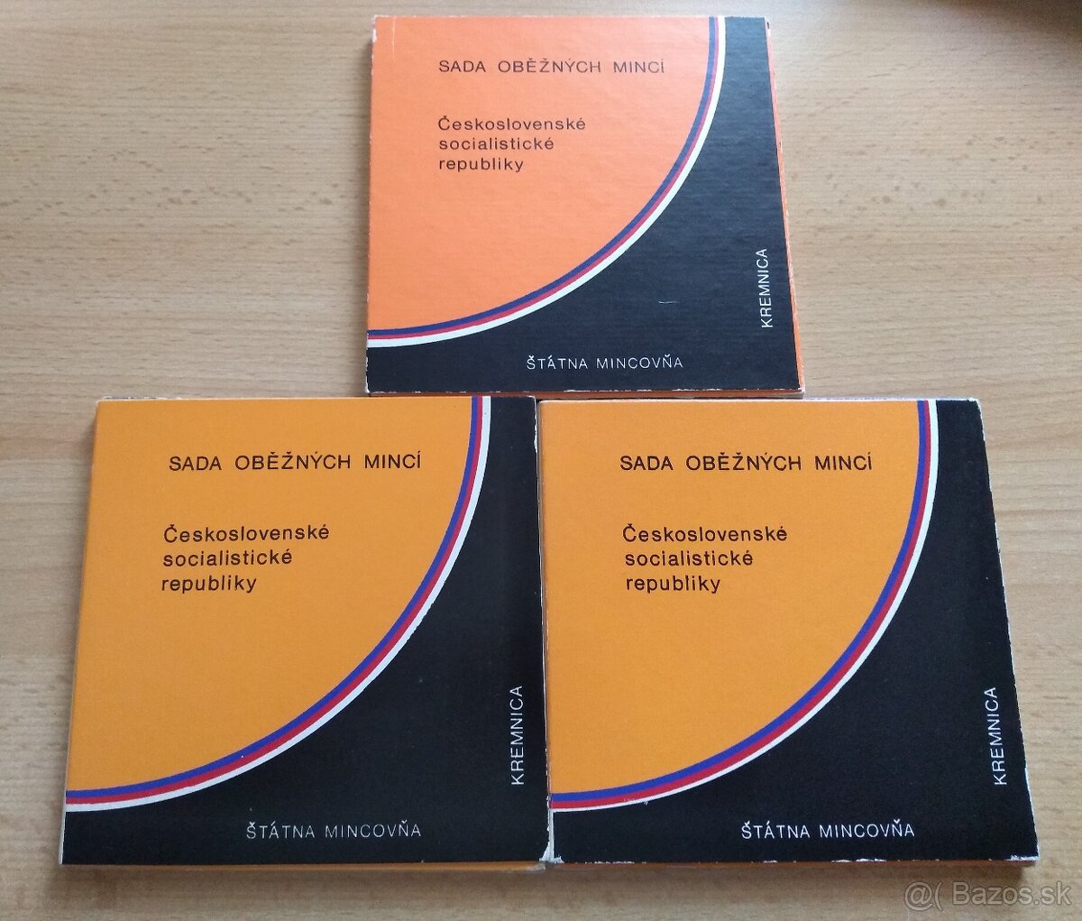 Sady mincí 1989KČS, 1990KČS a 1993KČ