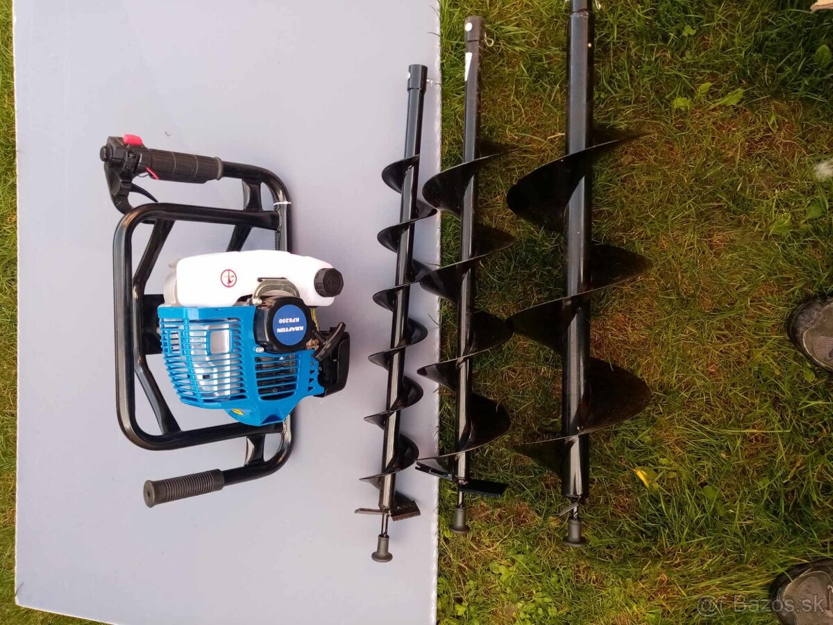 Benzinovy zemny vrtak