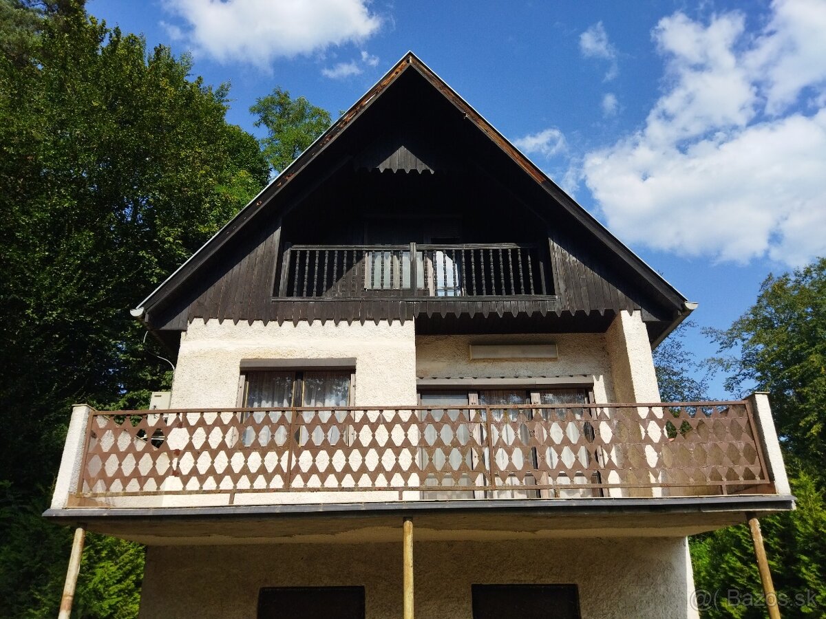 DOMAŠA - DOBRÁ, celoročne obývateľná chata