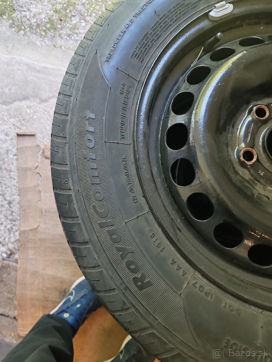 Letne Pneu 195/65 R15 + disky 5x112