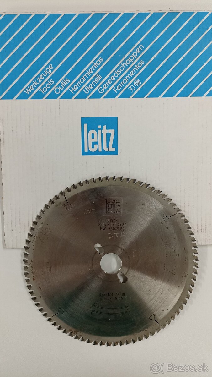 Leitz pílový kotúč 250x3,2/2,2 x 30 Z80