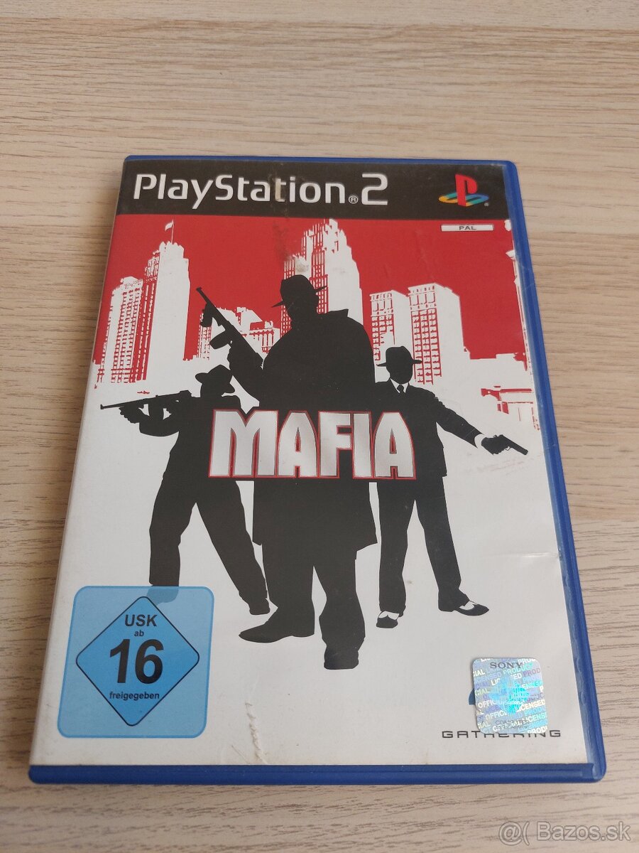 Mafia 1 / Rare / PS2 / Game s mapou viz foto