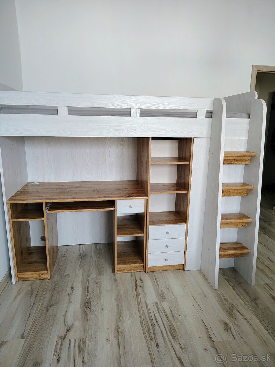 Detská poschodová posteľ