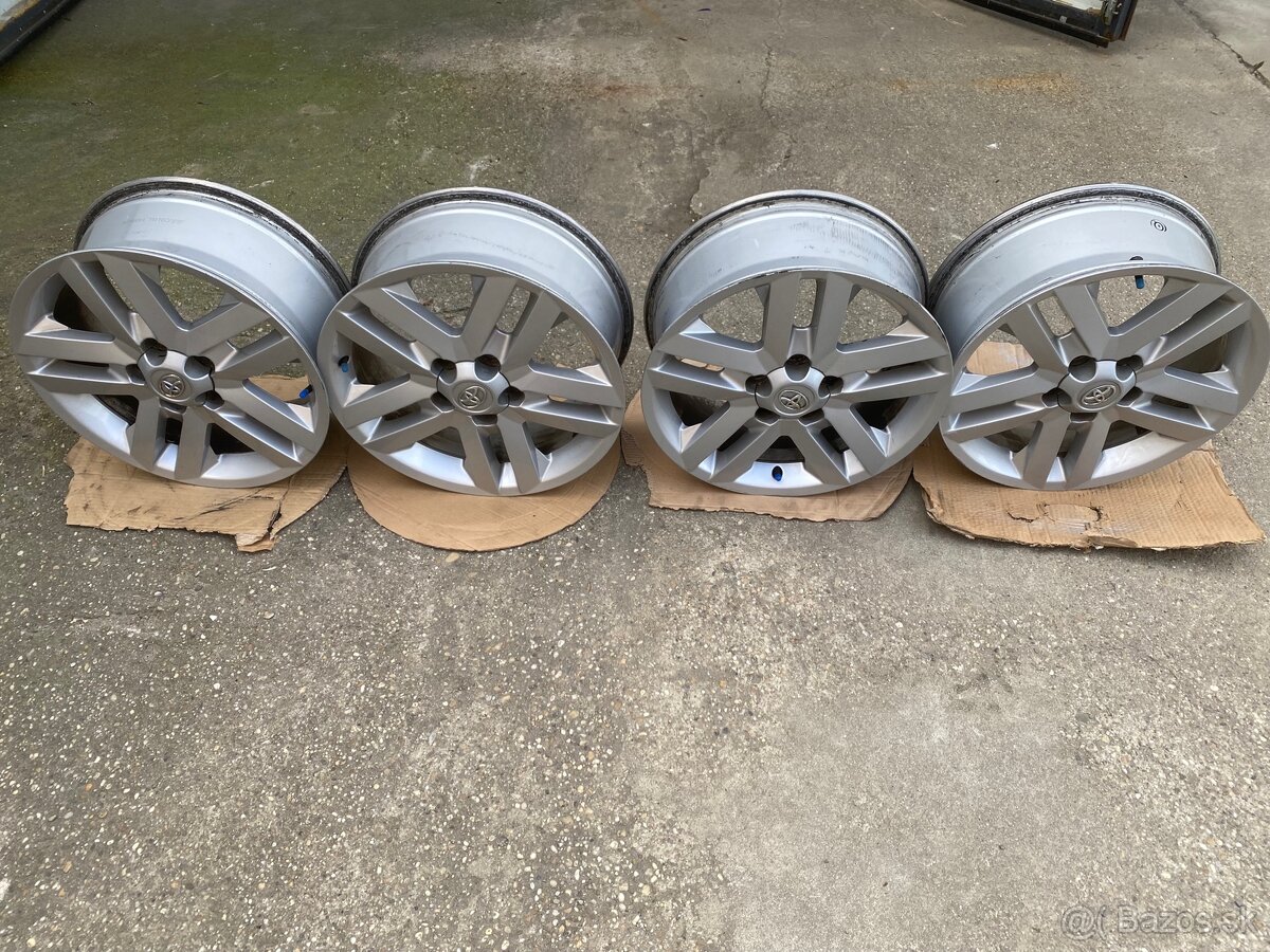 originálne hliníkové disky Toyota – 17” – Ronal