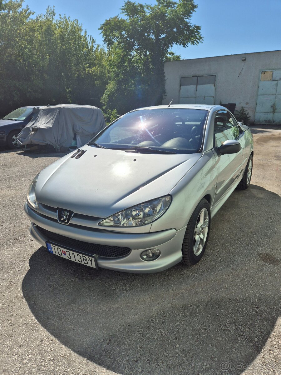 Predám Peugeot 206 cc cabriolet