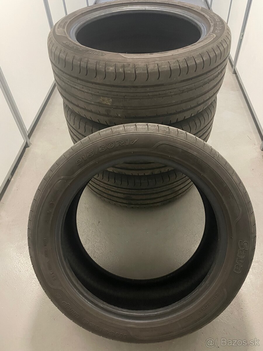 SAVA zanovne letne pneu 215/50 R17