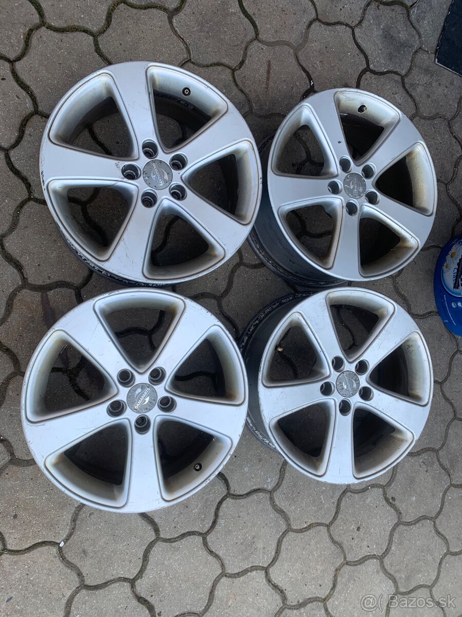 Predám hliníkové disky elektrony 5x112 R17
