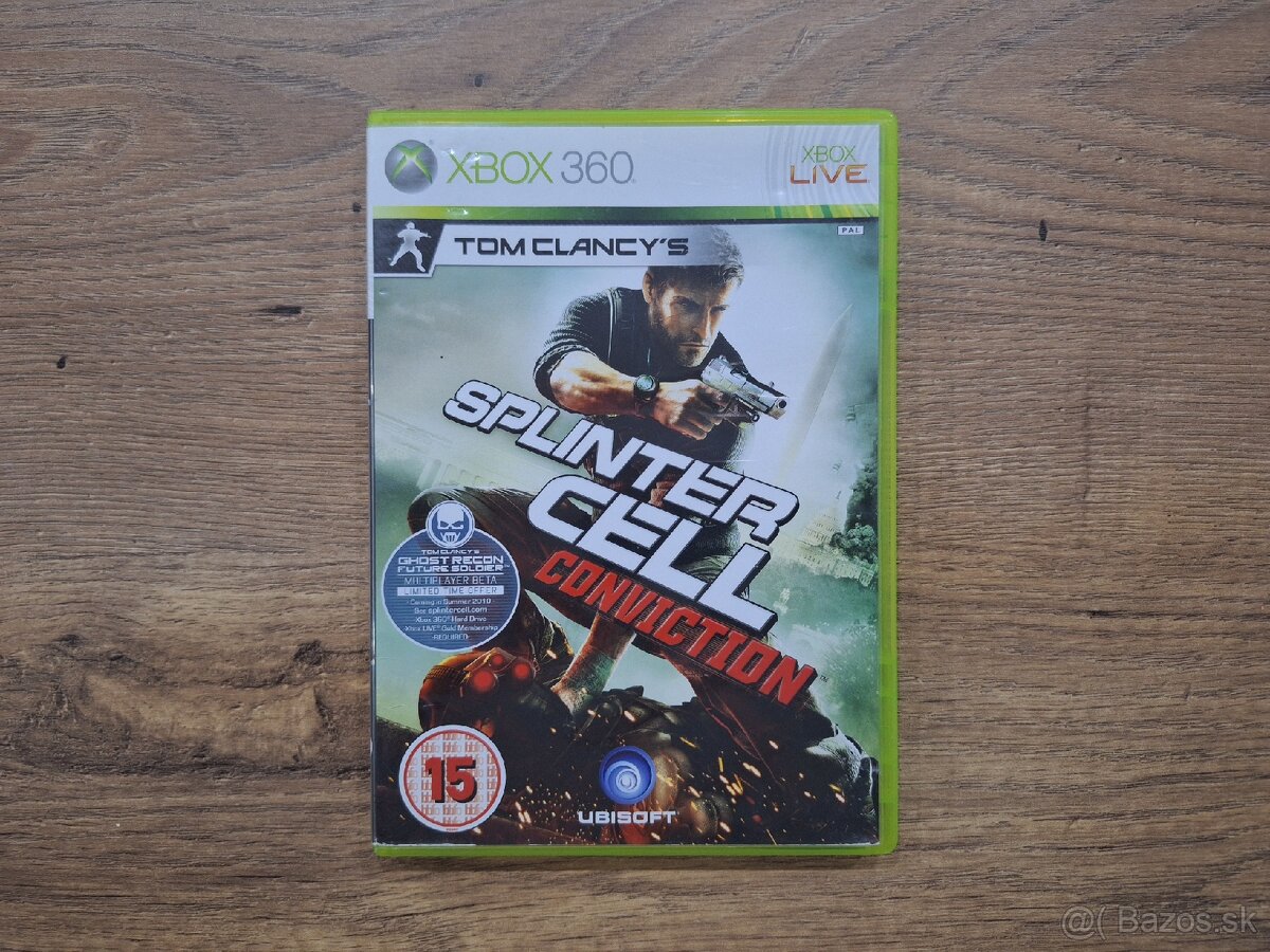 Hra na XBOX 360 - Tom Clancy's Splinter Cell Conviction
