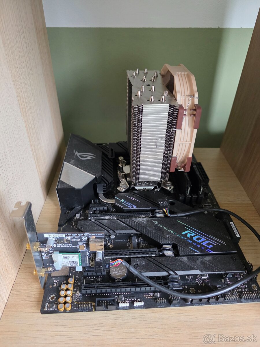 Predám i7‑10700K + Z490-F + 16GB DDR4 3600 + Noctua – TOP st