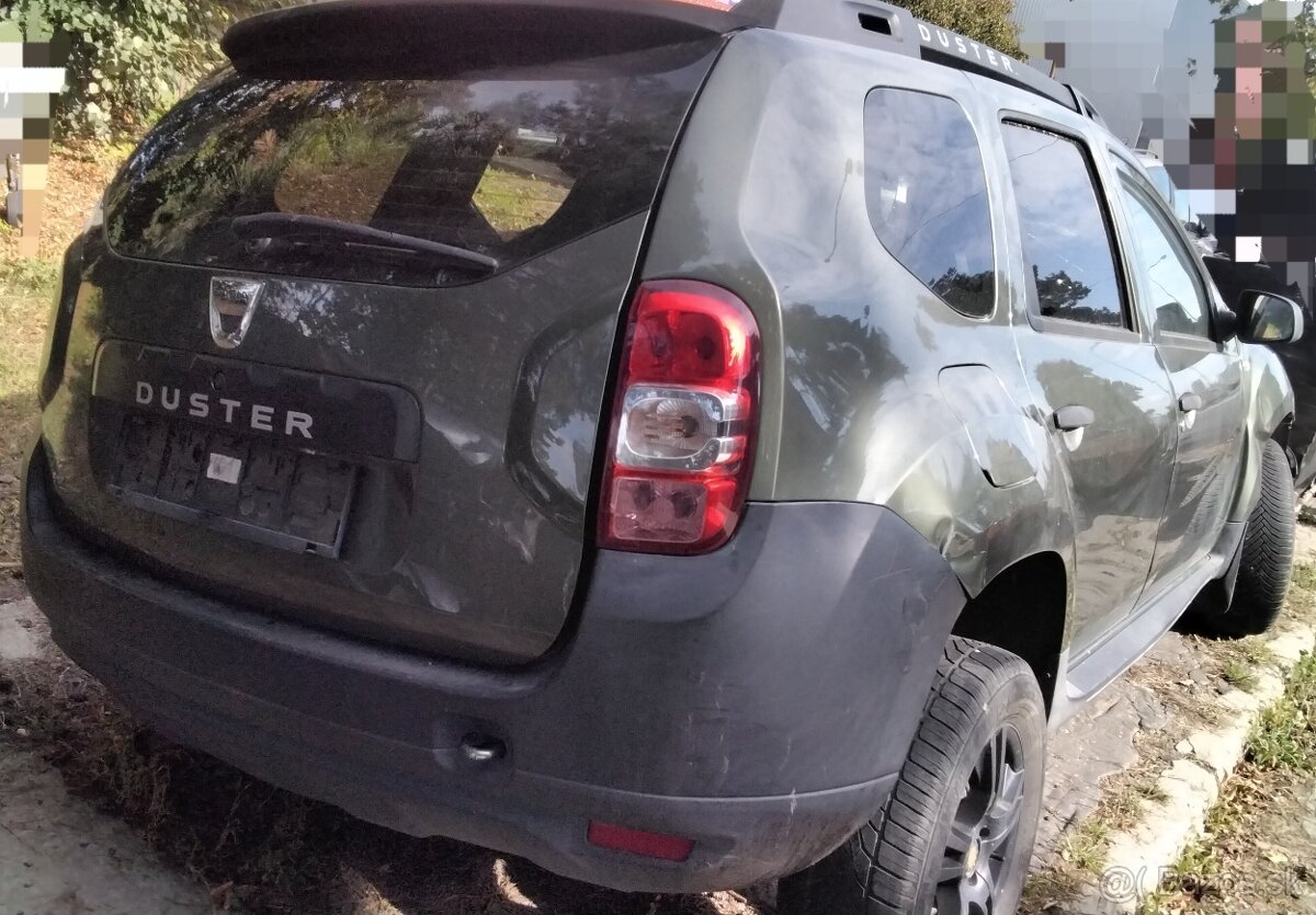 DACIA DUSTER 1.6 2013 predám motor K4M, PREVODOVKA, DVERE a