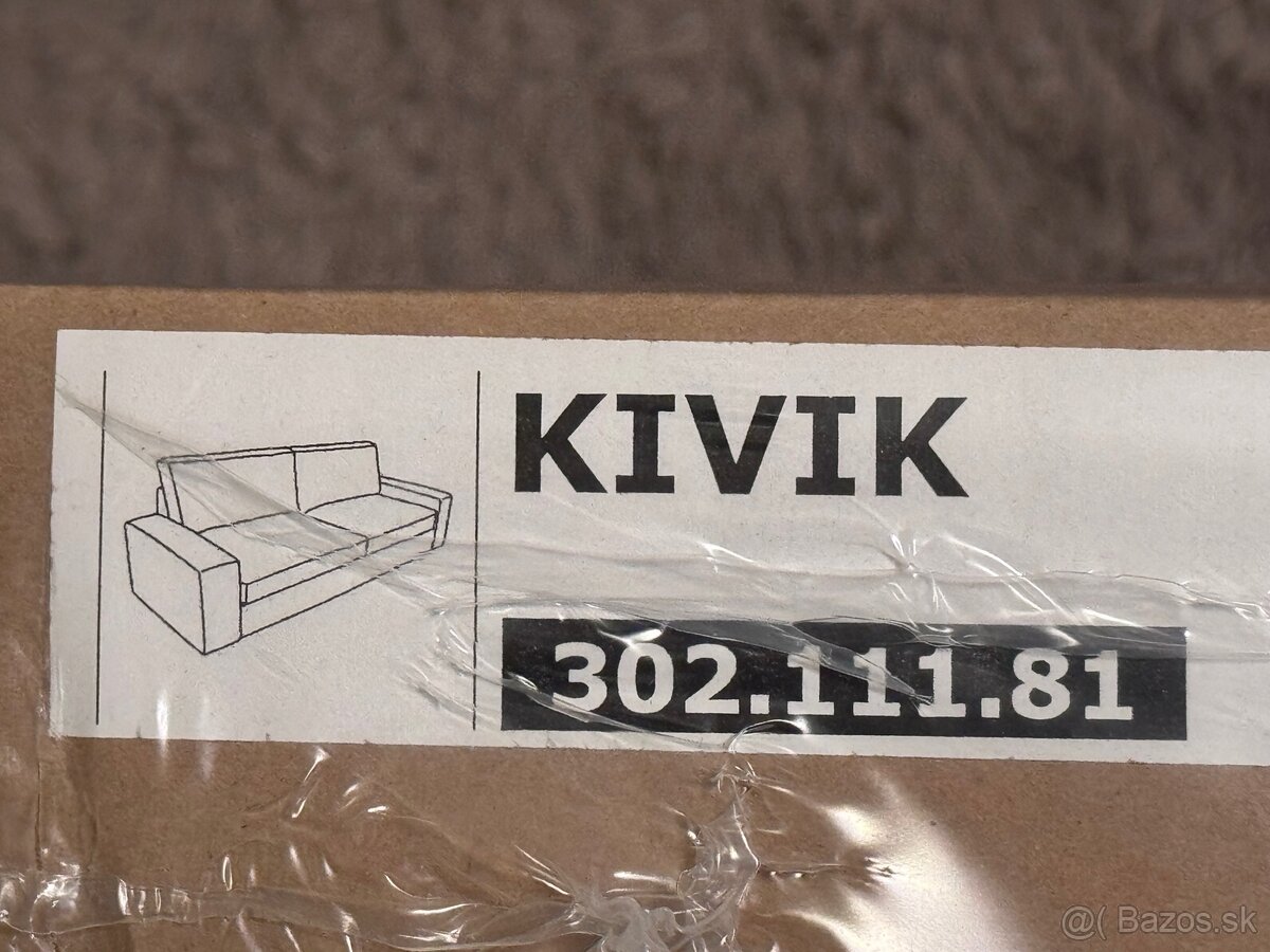 Poťah KIVIK na 3-pohovku