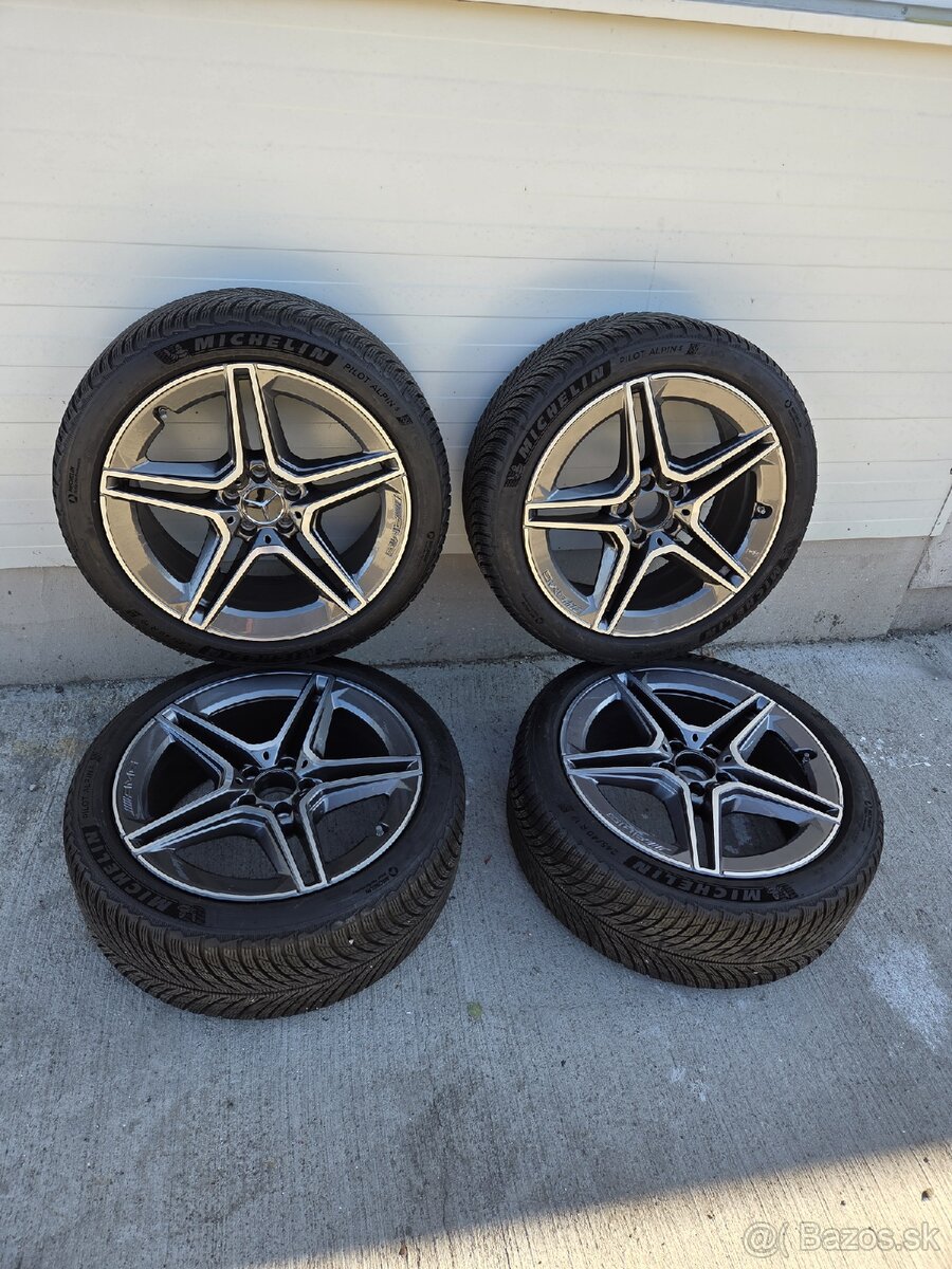 Nové Mercedes AMG R19 5x112 orig. Zimná sada s pneu
