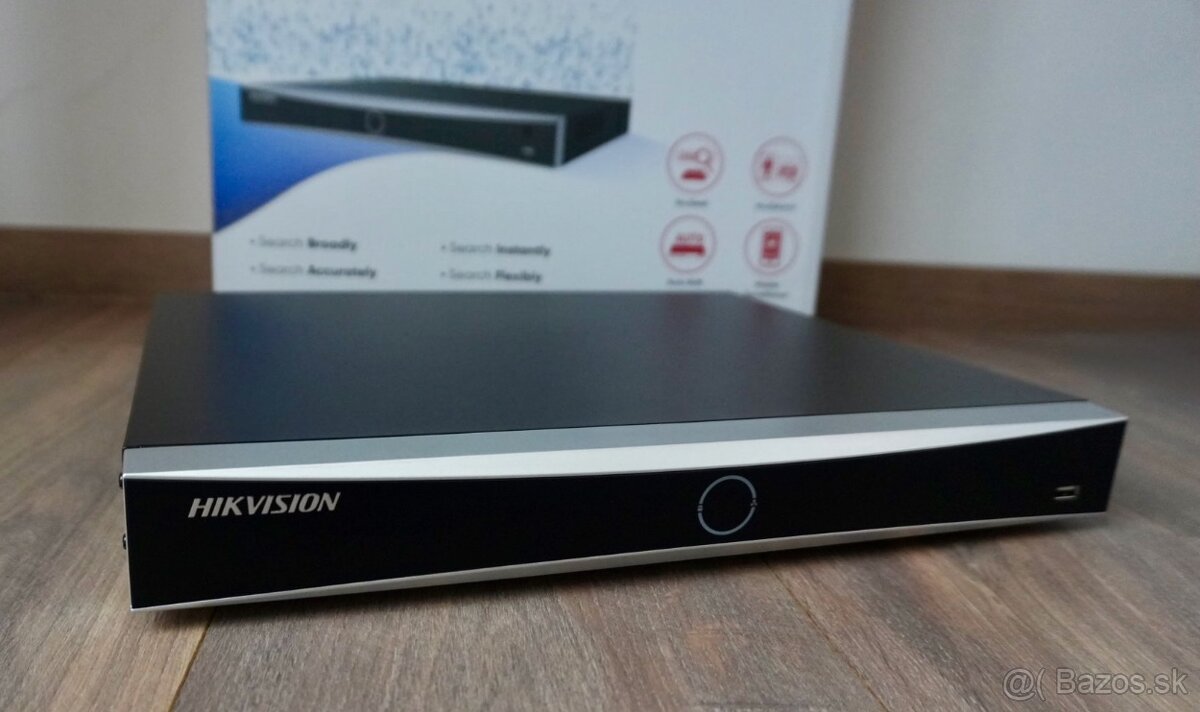 Hikvision DS-7608NXI-I2/8P/VPro-AcuSeek záznamník +8TB HDD