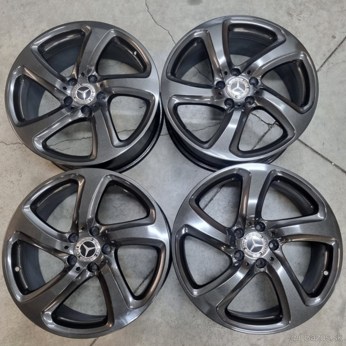 Hliníkové Mercedes disky 5x112 R18 8J ET43