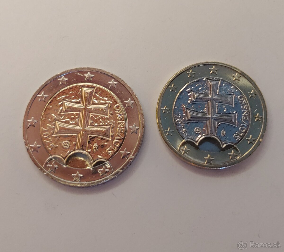 Predám UNC slovenské obehové euromince 2025.