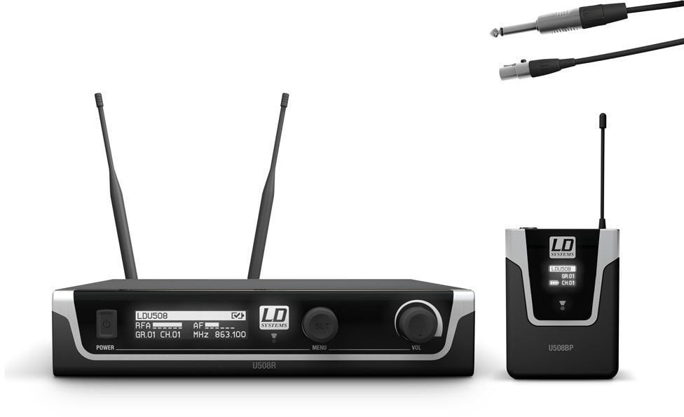 LD Systems U508 BPG Bezdrotovy system + U500 RK