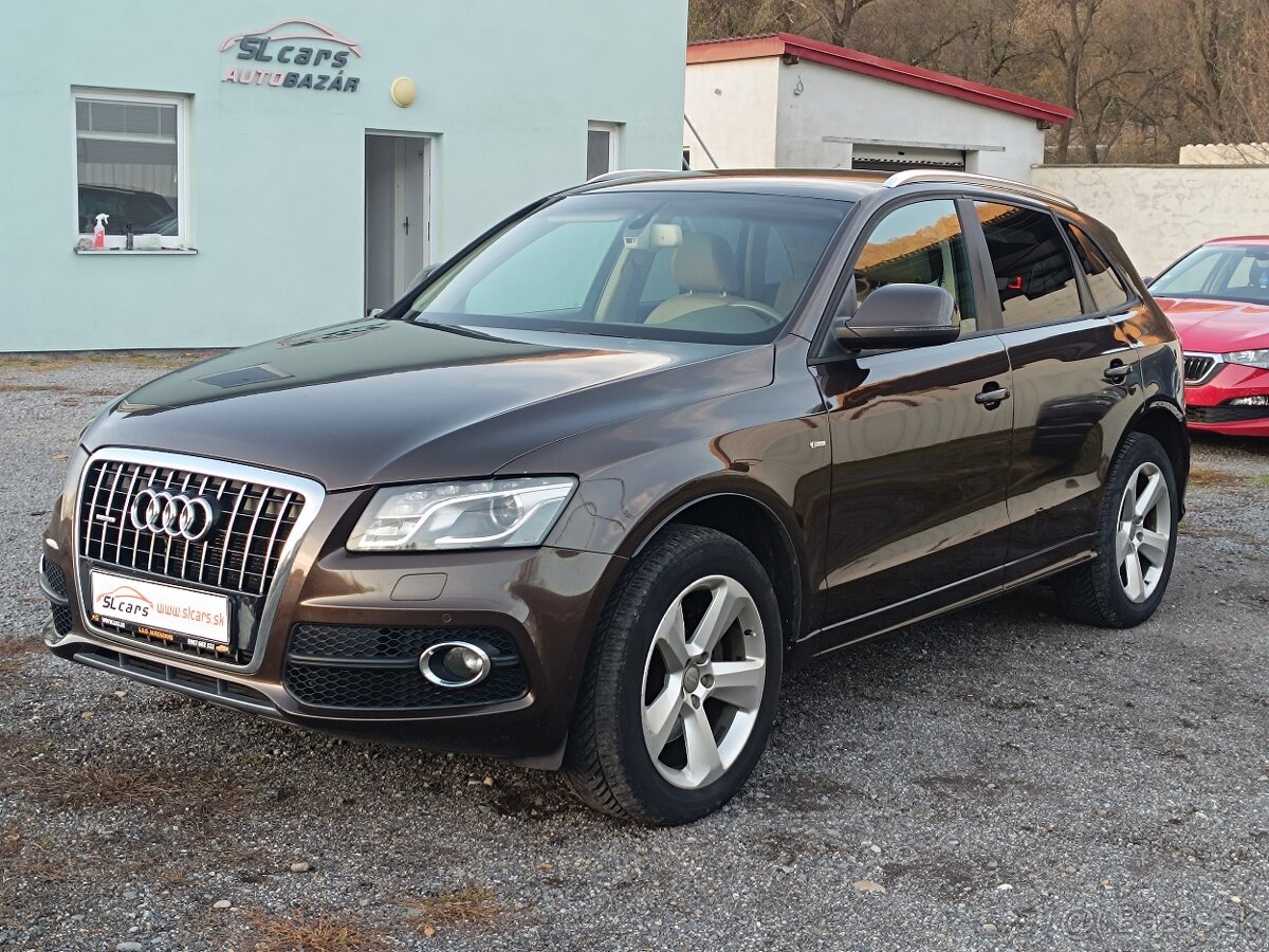 Audi Q5 3,0 TDI DSG 176 kW quattro, r.v. 6/2011 Sline paket