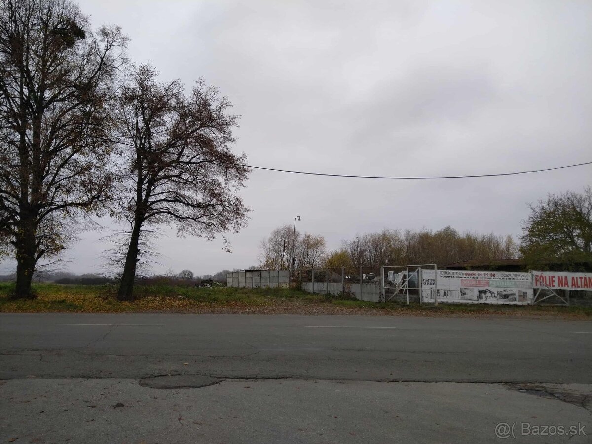 Pozemok Hencovce do prenájmu
