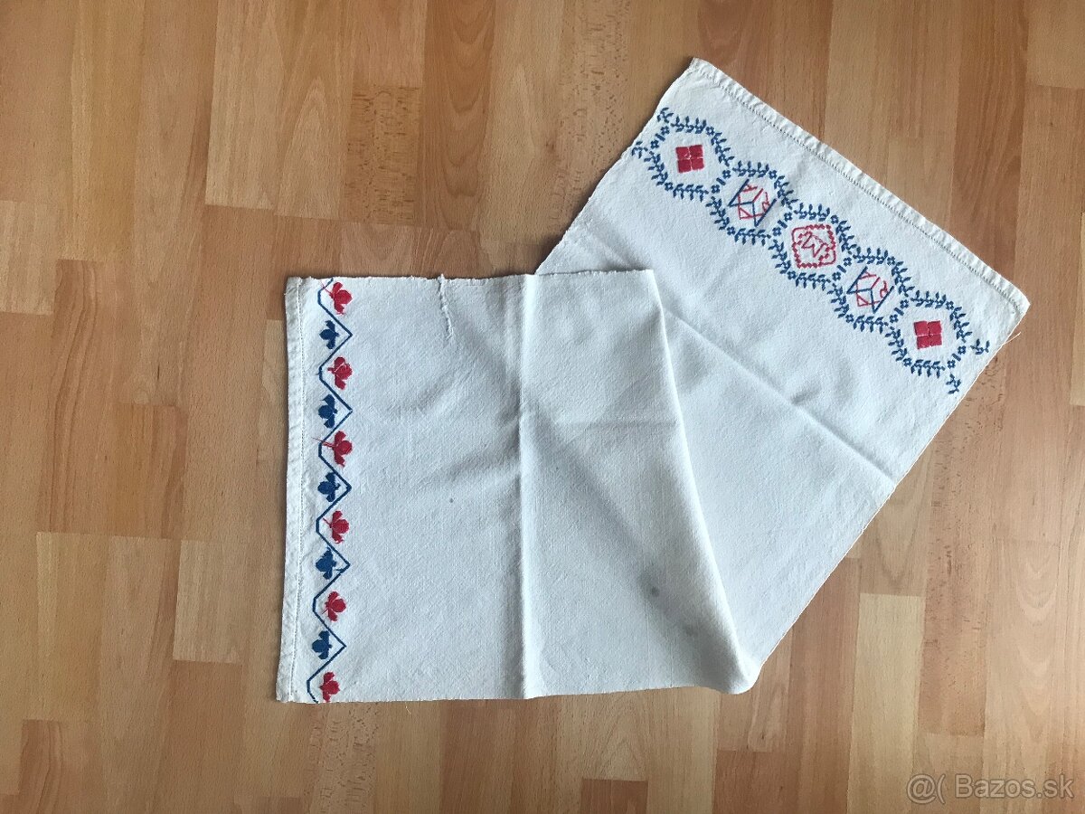 Ľanový obrus, uteraky