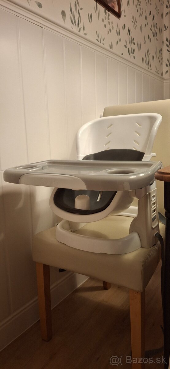 Detská jedálenská stolička cestovná/zvyšovač na stoličku