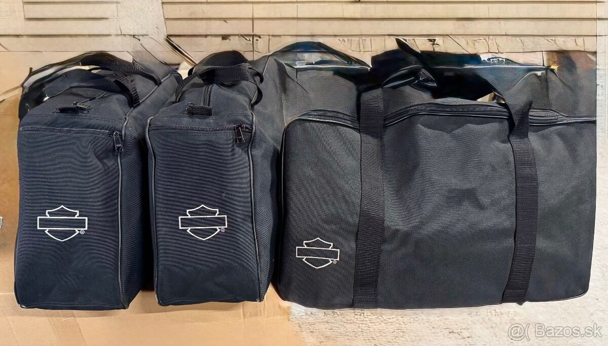 Harley Davidson tašky do bočných kufrov a zadného Topcase