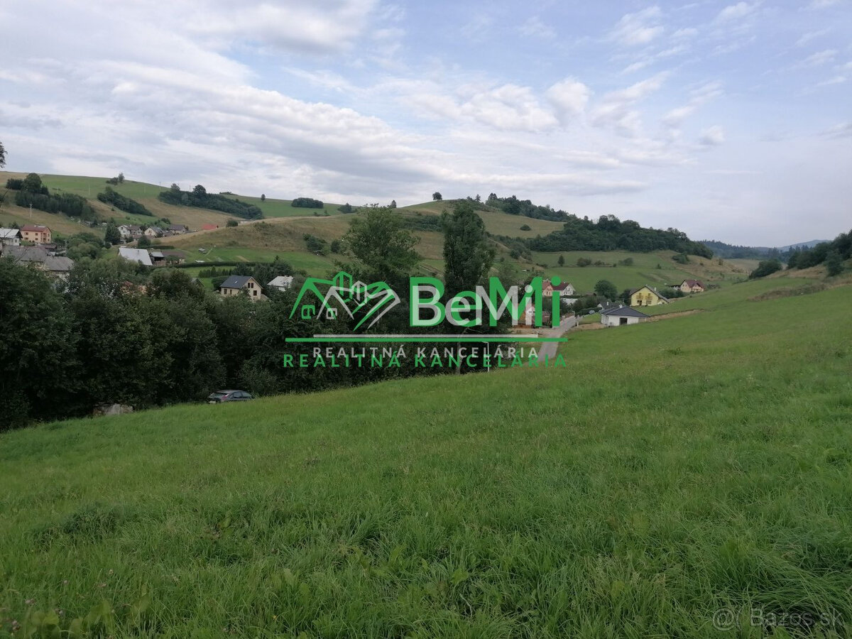 Na predaj pekný pozemok v obci Pucov 114-14-MOV