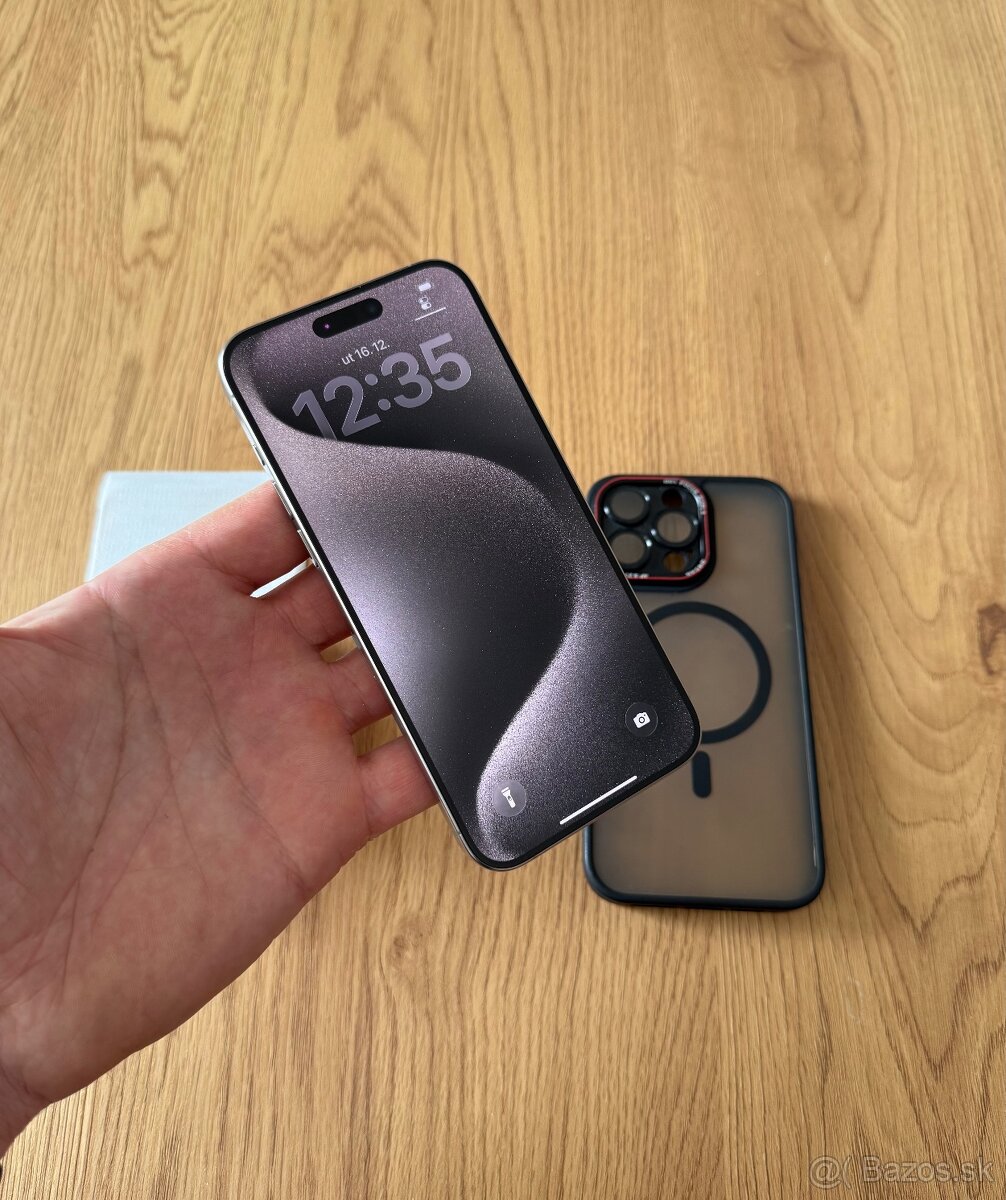 iPhone 15Pro Max 256gb Natural Titanium v záruke