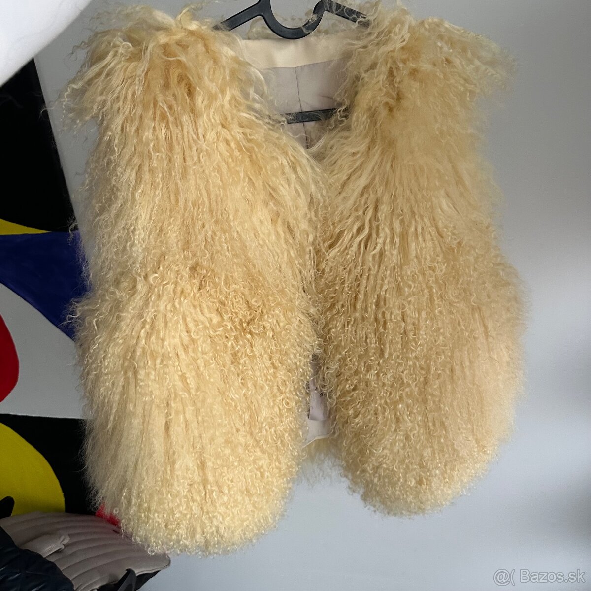 Vesta z mongolskej ovce NOVÁ