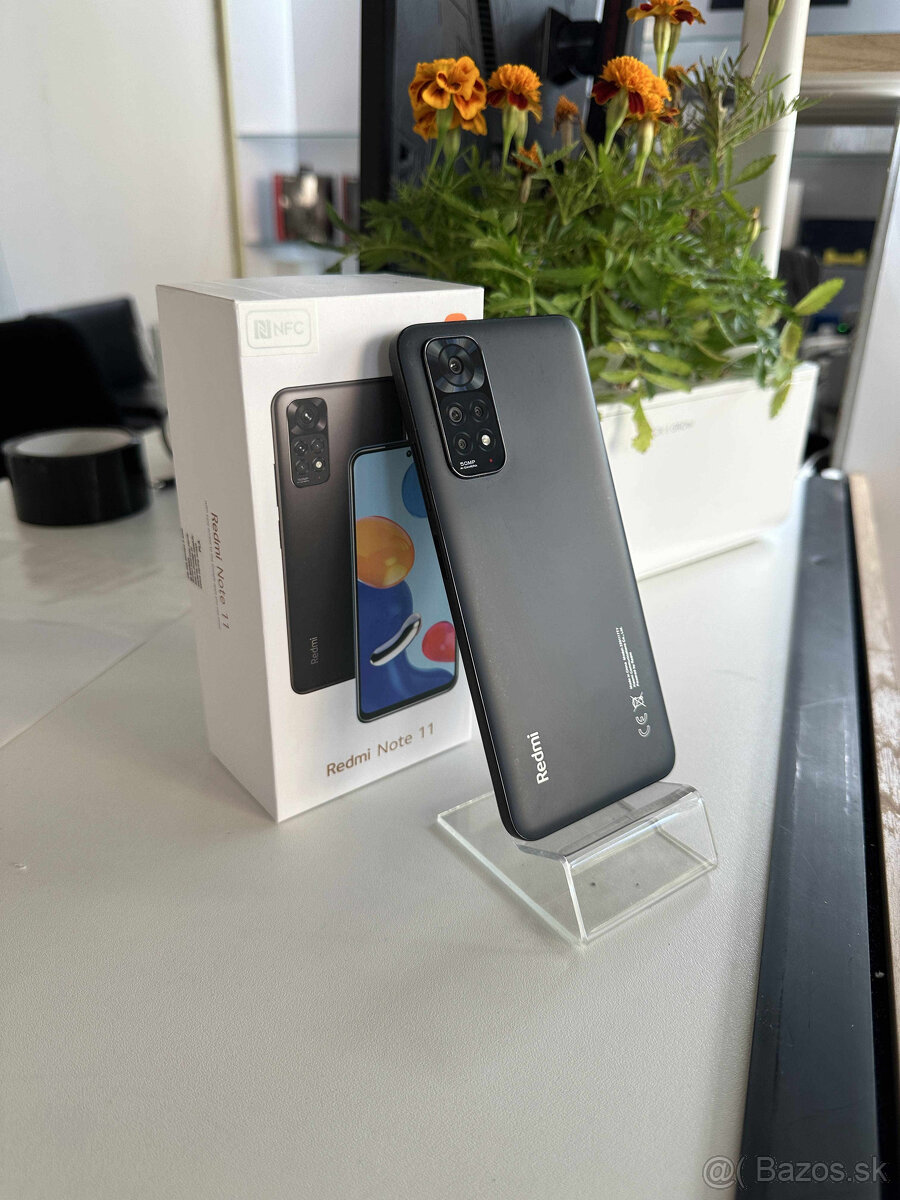 Xiaomi Redmi Note 11 – 64 GB – čierny