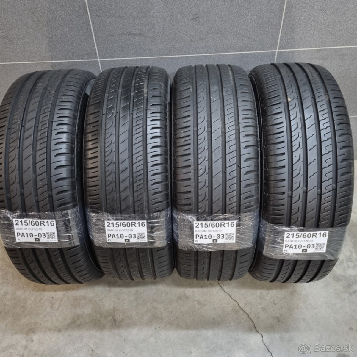 Letné pneumatiky 215/60 R16 BARUM