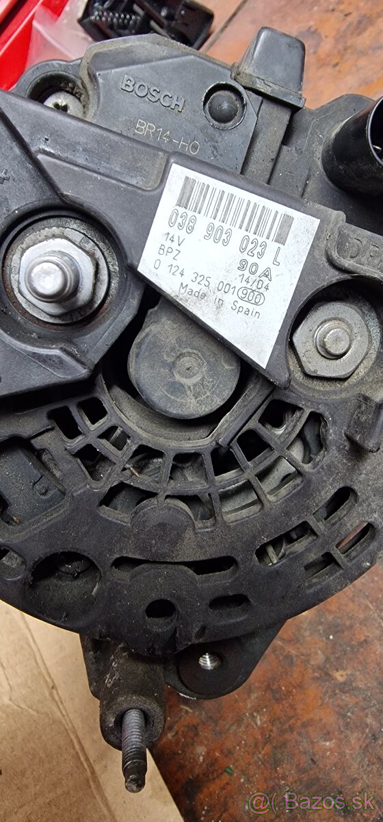 Alternator Bosch pre VW group 90A