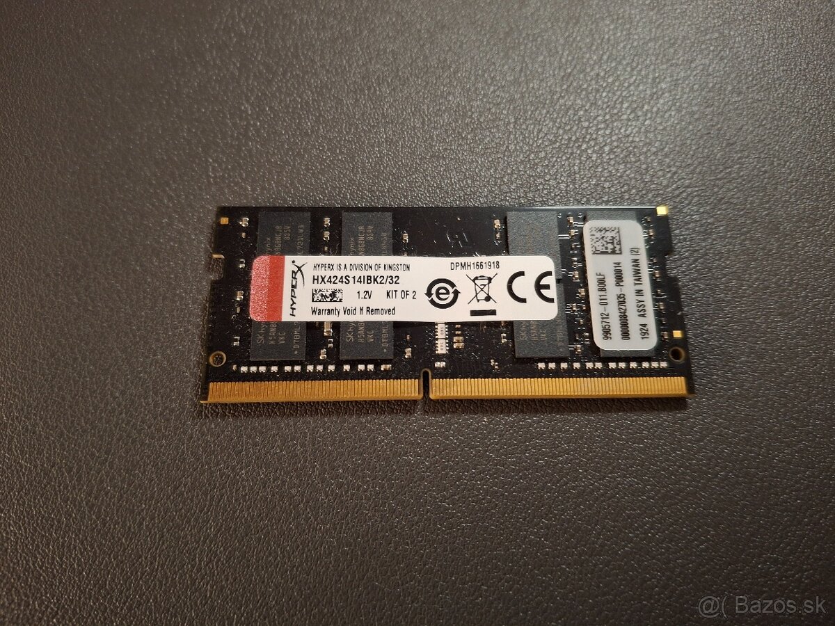 Kingstone HyperX 16GB PC4 19200 1ks