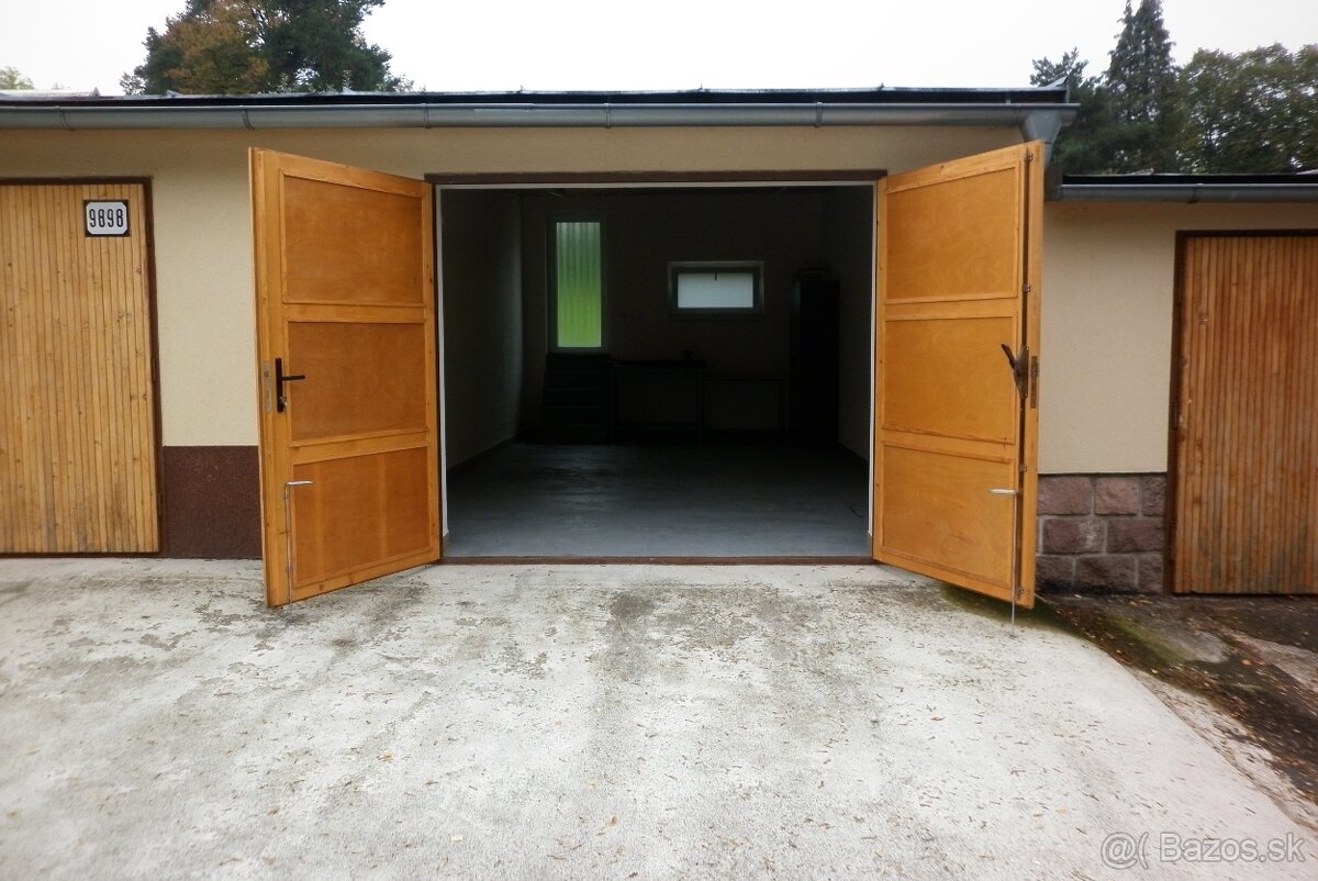 Garáž veľká 29 m2