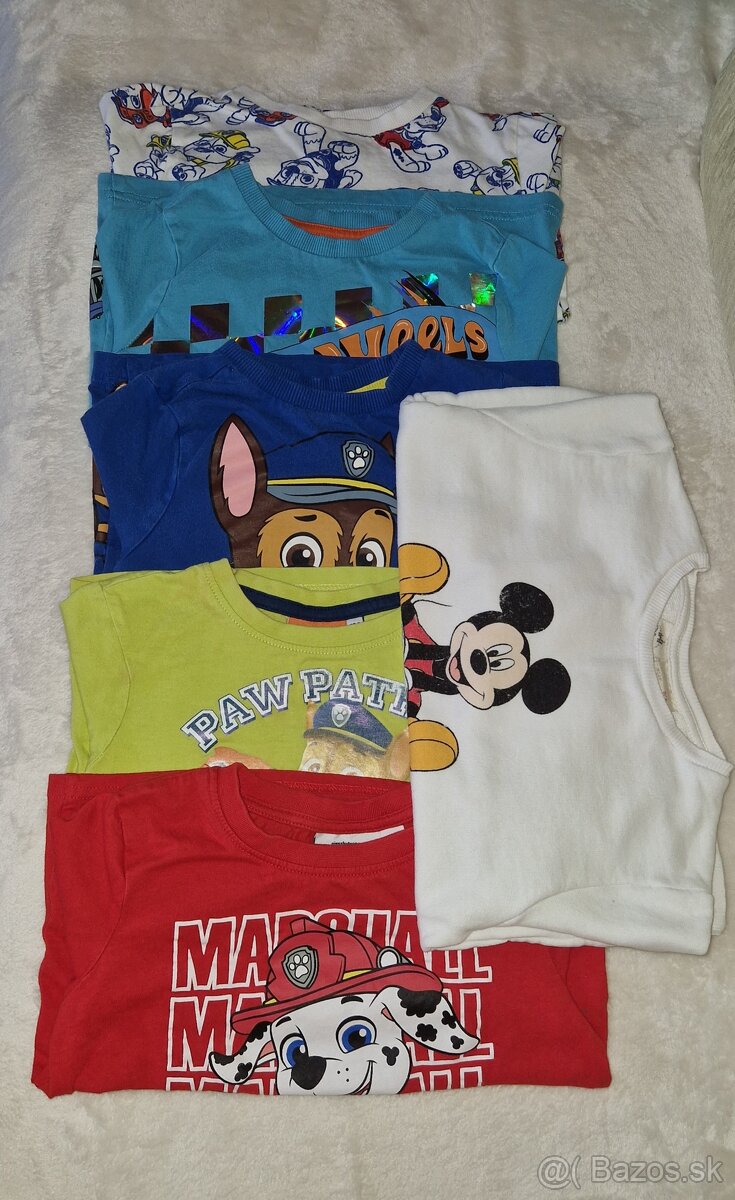 Tričká Paw Patrol, v. 104