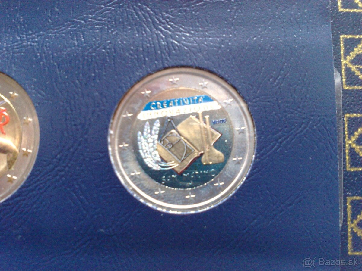 2 euro mince San Marino