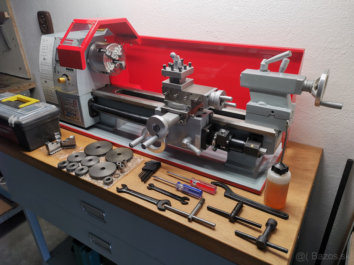 Stolný sústruh na kov Holzmann ED400FD