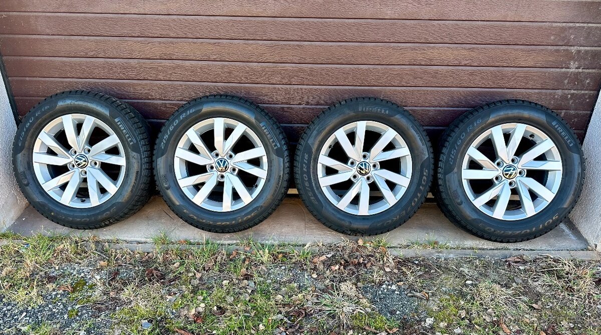 Originál alu kolesá vw aragon, 5x112