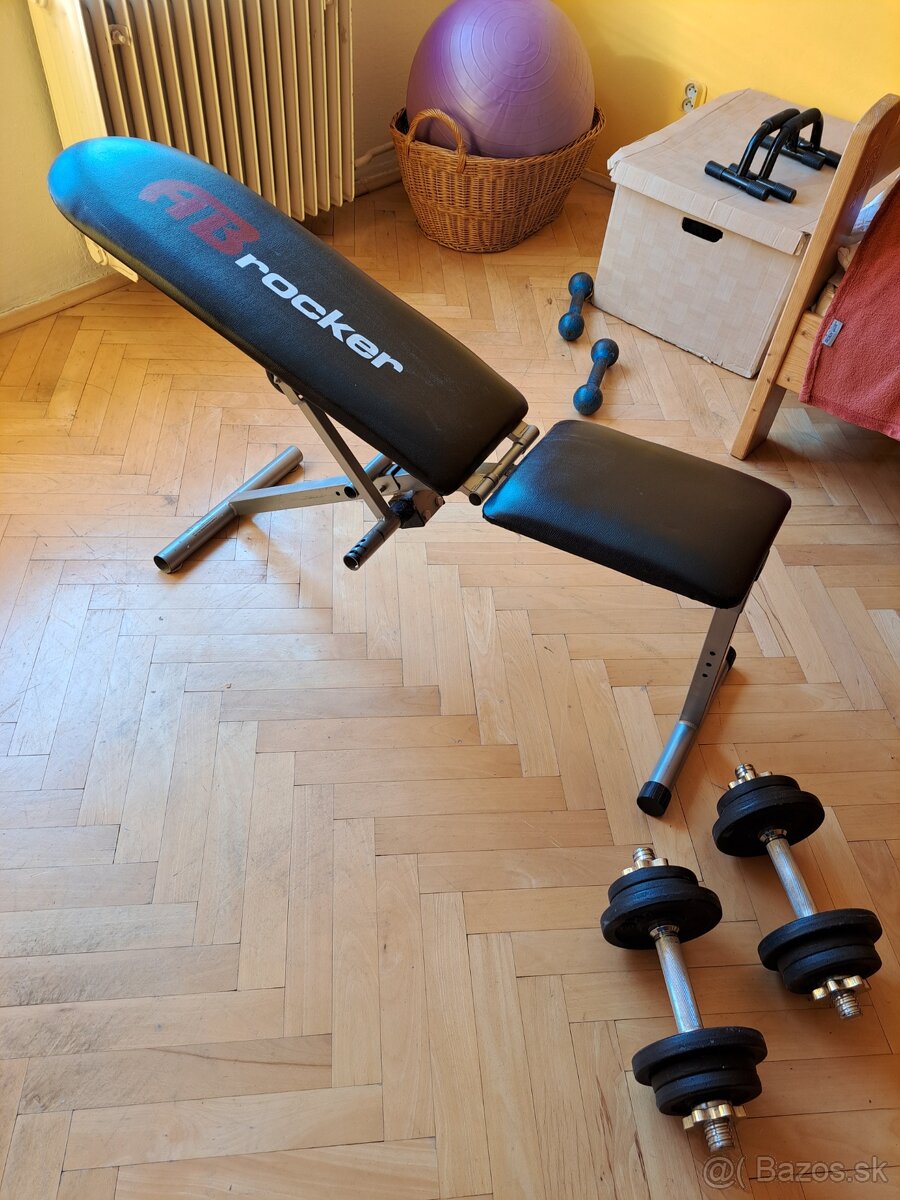 Univerzálna polohovacia lavička s jednoročkami