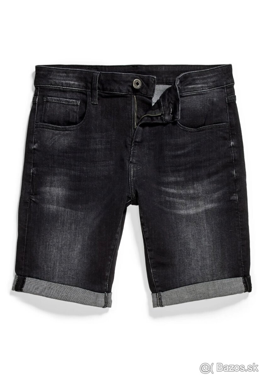 panske riflove sortky, kratasy g-star raw 3301 velkost W35