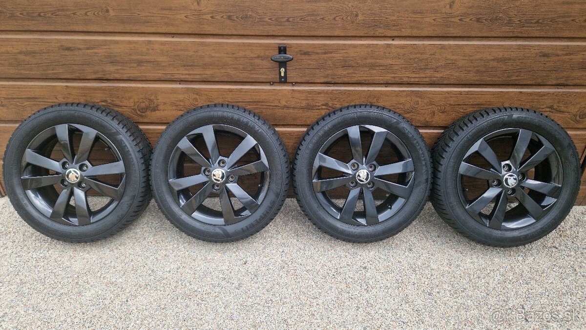 Zimná sada originál Škoda Citigo, 4x100 R15