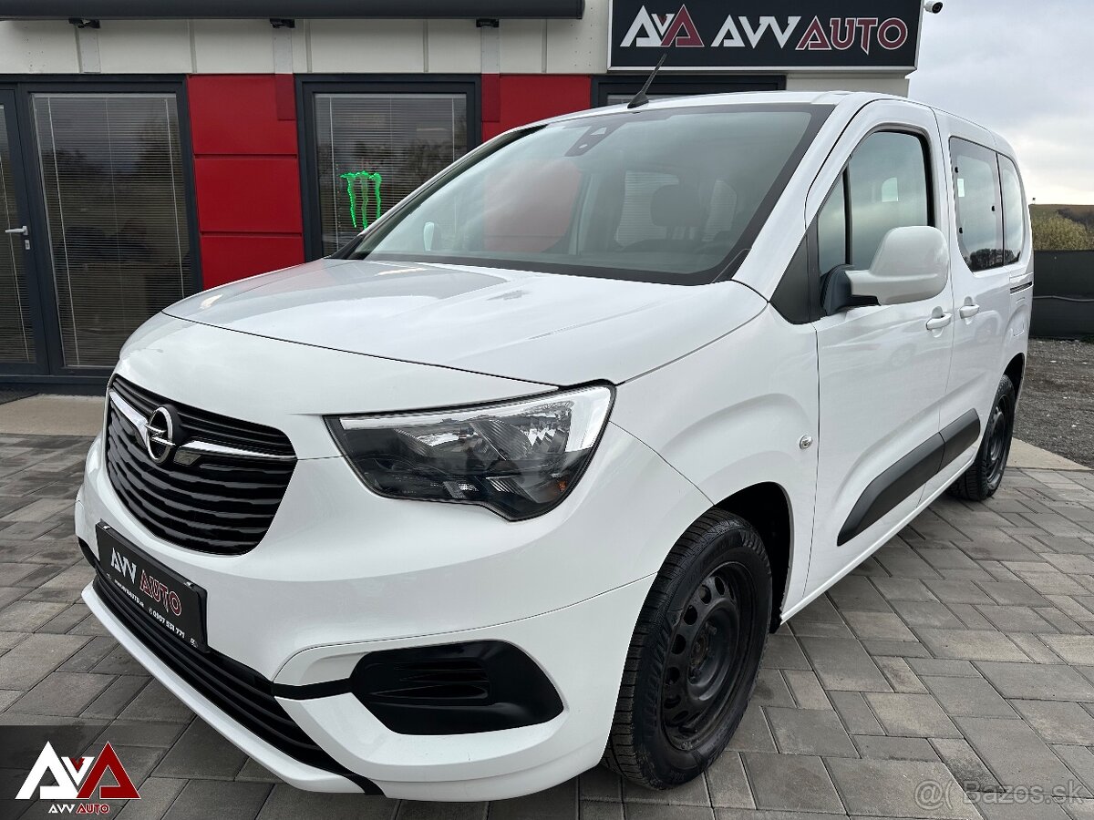 Opel Combo Life 1.2 Turbo Enjoy, Pôvodný lak, 37 470km, SR