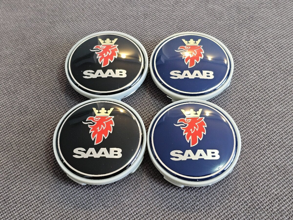 Stredové krytky Saab – 4 ks