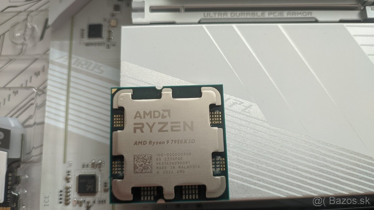 AMD Ryzen 9 7950X3D (16-jadro 32-vlákien) socket AM5